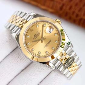 Rolex Datejust Series 18K Gold Diamond Business Watch（40 styles)-2075  